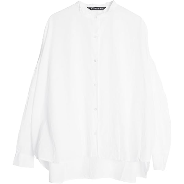 Amazon | [ミズイロインド] ジップ ワイド ニット/zip wide knit