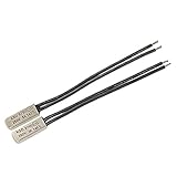 uxcell 温度制御スイッチ 温度コントロールスイッチ KSD9700 140摂氏温度 250V 5A 2個セット
