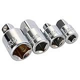 XCSOURCE 4pcs Adapter for Ratchet Wrenches 1/4" 3/8" 1/2" Ratchet Socket Adaptors BI115 [並行輸入品]