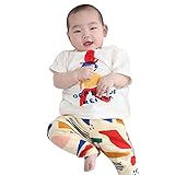 MIOIM® ベビー 服 子供服 キッズ 上下セット シャツ ｔシャツ ロングパンツ 可愛い 男女兼用 コットン 可愛い