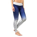 Toronto Maple Leafsレディースグラデーションレギンス S ブルー