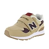 new balance FS313 BBI BB-313 ベビー キッズ スニーカー マジックテープ 着脱らくらく ベージュ/ブラウン 16 BB-BEIGE/BROWN