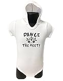Allure & Grace Dance to the Beet Hoodie Onesie面白いノベルティ一体型幼児ベビーボディスーツ
