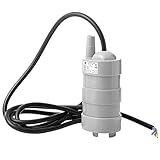 XCSOURCE JT-550 水中ポンプ ウォーターポンプ 5M 16.4ft 1000L/H DC12V ケーブル付き TE485