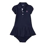 ラルフローレンの子供服　POLO　RALPHLAWREN　ベビー　女の子ツーピースセット　８０ｃｍ [並行輸入品]