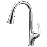 Dawn AB04 3277C Single-Lever Pull-Out Spray Kitchen Faucet, Chrome [並行輸入品]