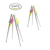 Miraclekoo Training Chopsticks for Children,4 Pair by Miraclekoo