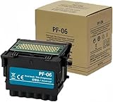 Nihig PF-06 プリントヘッド Canon TX2000/TX3000/TX4000/TX5200/TX5300/TA-20/TA-30/TA-5200/TA-5300/TM シリーズ対応 - 高密度ノズル、デュアル電圧 (110V/220V)、プラグアンドプレイ 20000 ページ印刷可能 チップ付き (1セット)