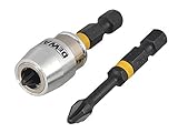 DEWALT DEWDT70536T Impact Torsion 2 x PH2 50mm and Magnetic Screwlock Sleeve [並行輸入品]
