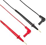 エルパ(ELPA) テストリード テスター 計測機器 パーツ バナナ式 2個入 赤 黒 100-50
