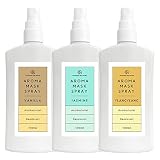 &SH アロマ マスク スプレー 100ml×3本 (ジャスミン と バニラ とイランイラン) スウィート セット