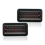 INTEC(インテック) キャリイ DA16T DA63T DA65T INTEC フルLEDテールランプ 流れる シーケンシャルウインカー 保安基準適合 (スモークレンズ/レッドクローム)