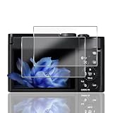 【2枚セット】 対応 Panasonic LUMIX TZ99 / FZ85D/ FZ1000Ⅱ / TX2 / LX100Ⅱ 専用 ガラスフィルム 【日本製素材旭硝子製】 用 Panasonic LUMIX DC-TZ99 フィルム 強化ガラス 液晶 保護フィルム 抗菌 指紋防止 全面保護 極薄 高透過率 貼り付けやすい 2.5D ラウンドエッジ加工など