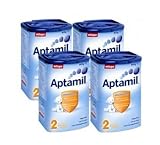 [4箱セット] Aptamil(アプタミル) 粉ミルク 2段階(Step2) 800g (6ヶ月〜10ヶ月)(並行輸入品)／配送後4~6日でお届け