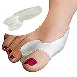 LuxBene(TM) 3Pairフットケアペディキュアデバイス外反母趾インソールプロフェッショナル健康シリコーンゲルフット足セパレータインソールを監視します