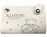 リラックマ Rilakkuma スライド式カードケース RK0031 (ホワイト)