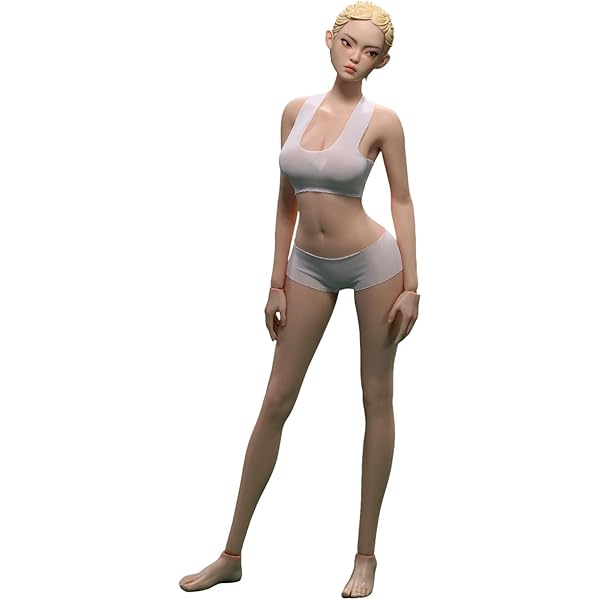 【ヨガ姉さん】1/6　シームレス素体 　サンタン肌 欧米人女性ヘッド付き ヨガ姉さん】1/6 シームレス素体 サンタン肌 欧米人女性ヘッド付き