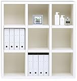 A4サイズがピッタリ収まる収納棚本棚 白国産