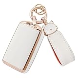 [ZANEKO] CX-60キーケース適合マツダ 3 CX-30スマートキーケースMX-30 マツダ6 マツダ2 キーカバー ロードスター 新型CX-8 CX-5 CX-3 (猫、ホワイト)