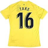 Amazon Co Jp 久保建英 ヘタフェ ユニフォーム ネーム 背番号ナンバー入り 21 Joma ホーム ブルー メンズ 半袖 ジャージ ラ リーガ 服 ファッション小物