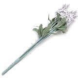 ラベンダーの花の偽の葉の人工的な装飾家のウェディングブーケ・ガーデン