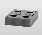 〔アズワン〕ホスピタルカセッター オプションパーツ　HA4用 HA4-ベ－ス 0-2474-02 ※代引不可 '3540