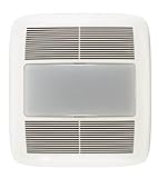 NuTone QTXEN080FLT Energy Star Qualified Fan with 36 Watt Fluorescent Light Bulb, 80 CFM 0.3 Sones [