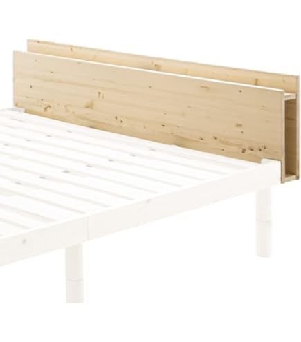 Amazon｜無印良品 木製ベッドフレーム用ヘッドボード セミダブルサイズ