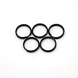 TI-MULTI (Ti) チタン ブラック キー ホルダー リング 軽量 外徑10/12/14mm/25mm/32mm 5個入り (14mm/5個入り)