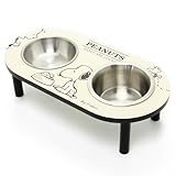 ペットパラダイス スヌーピー モノトーン えさ皿 犬 餌入れ 食器 犬用品