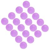 Kesoto 全4色 ドアハンドルガードストッパー 防音 - 紫の