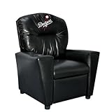 Imperial Officially Licensed MLB Furniture: Pre-Teen Faux Leather Recliner, Los Angeles Dodgers [並行輸