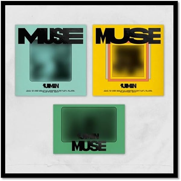 JIMIN OF BTS - [MUSE] (LP Ver.) Outer Sleeve + Vinyl + Photo Book