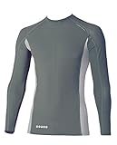 KURODARUMA(クロダルマ) アンダーレイヤー 接触冷感 吸汗速乾 チャコールグレー L