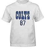 Reggie Wayne Indianapolis Colts # 87プライマリGear NFL Youth Name & Number Tシャツ L