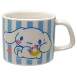 シナモロール[ミニマグカップ]デミタスカップ/ドーナッツ サンリオ【ブルーストライプ 】