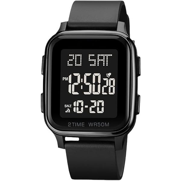 Amazon | Datirzyx（ダティアシー）デジタル腕時計 メンズ ソフト