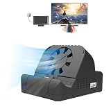 Switch & Switch 有機EL用ドック 冷却ファン付き 充電スタンド【HDMI変換・TVモード・USB】Switch 冷却スタンド スイッチ ドック TV出力対応充電スタンド 小型 ミニドック Type-C 3つUSBポート搭載 HDMI変換/TVモード/充電モード/冷却ファン 急速充電 過電流保護 コンパクト Switch ドック代用品 Switch/Switch 有機ELモデル対応