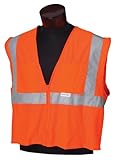 Jackson Safety ANSI Class 2 Mesh Deluxe Style Polyester Safety Vest with Silver Reflective by Jackso