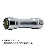 Ko-ken(コーケン) 3/8"(9.5mm) Z-EAL 12角スパークプラグソケット(マグネット式) 14mm 3305PZ-14 STRAIGHT/59-8687