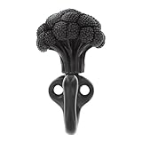 Vicenza Designs h5013 Fioriブロッコリーフック、オイル研磨ブロンズ