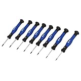 uxcell スクリュードライバセット BOOHER認定T3 T4 T5 T6 T7 T8 T9 T10 高精度トルクス 8 in 1