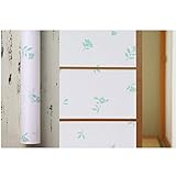 ファッション障子紙 プリント模様 94cm×3.6m巻(約2枚分) ×2セット リトルフラワー(グリーン)・FP-004