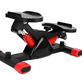 ホームフィットネスステッパー デスク下ステッパー 階段ステッパー 高さ調節可能 ミニレッグエクササイザー LCDディスプレイ付き ホームフィットネスマシン