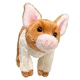 Douglas Toys MELVIN the PIG W RUST PATCH (Small) [並行輸入品]