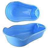 Blue Baby Bath Plastic from newborn First Steps by First Steps