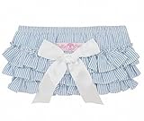 ラッフルバッツRuffleButts　シアサッカーSeersucker　フリルブルマ　フリフリ　おむつカバー　Ruffle Butts　 (6-12m(70cm), Summer Seersucker