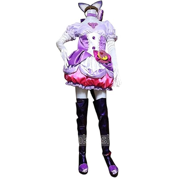 【値下げ】キュアマカロン　コスプレ衣装　女性3L Amazon.co.jp: [エアーズCOS] キラキラ☆プリキュアアラモード