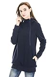 Bearslandレディースマタニティ2 in1妊娠とDiscreet授乳Hoodie with Zips US サイズ: L カラー: ブルー