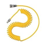 TRUSCO(トラスコ) スパイラルホース カップリング付 使用範囲 2m SAH-803C